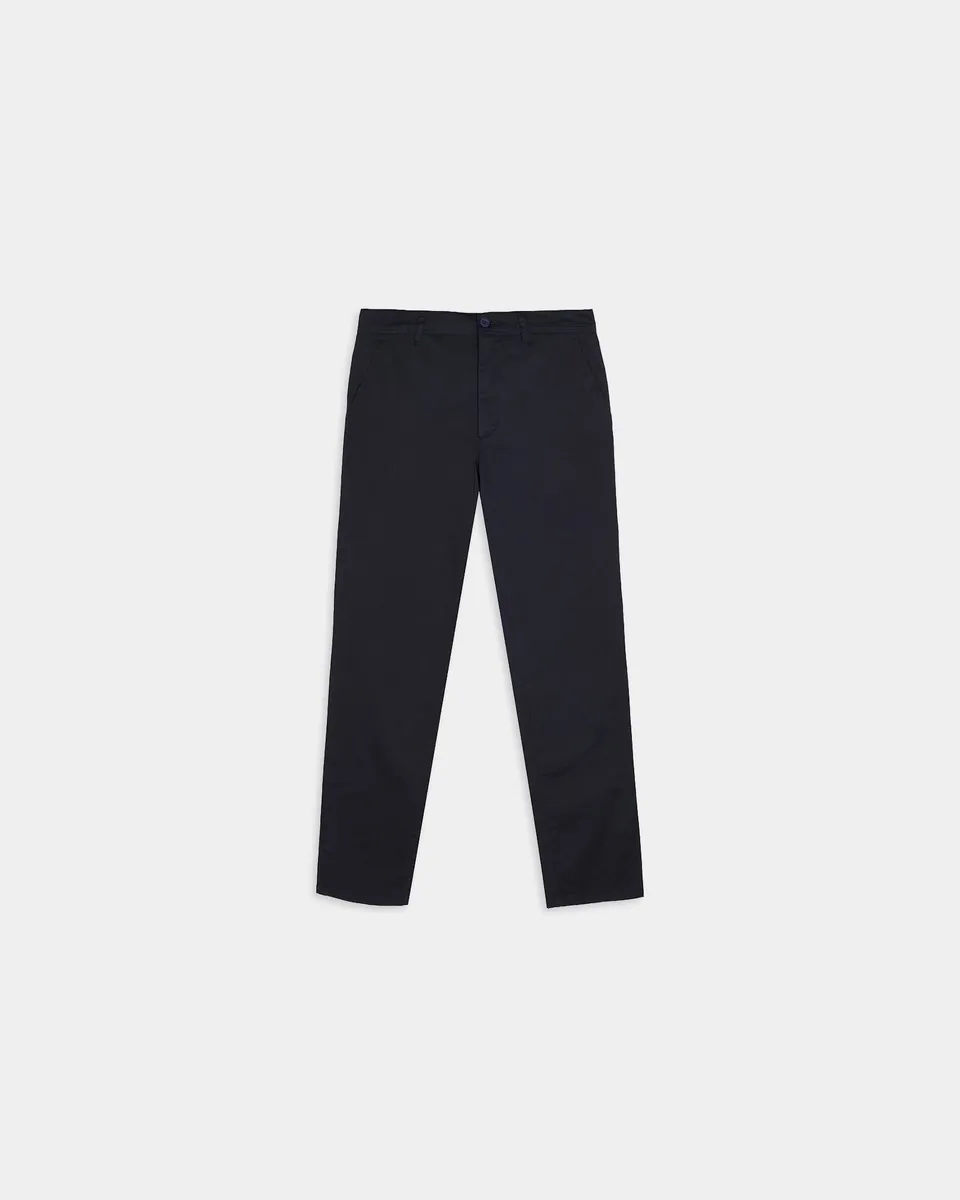 Miguel Bellido Pantalones Pantalone chino in cotone elasticizzato blu taglie 38-50