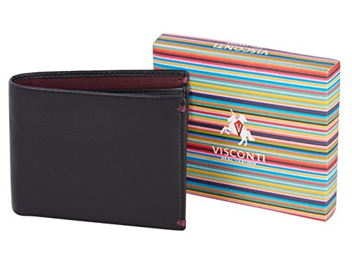 Visconti Hunters Wallets portafoglio uomo vera pelle Tap'n'Go RFID con portamonete