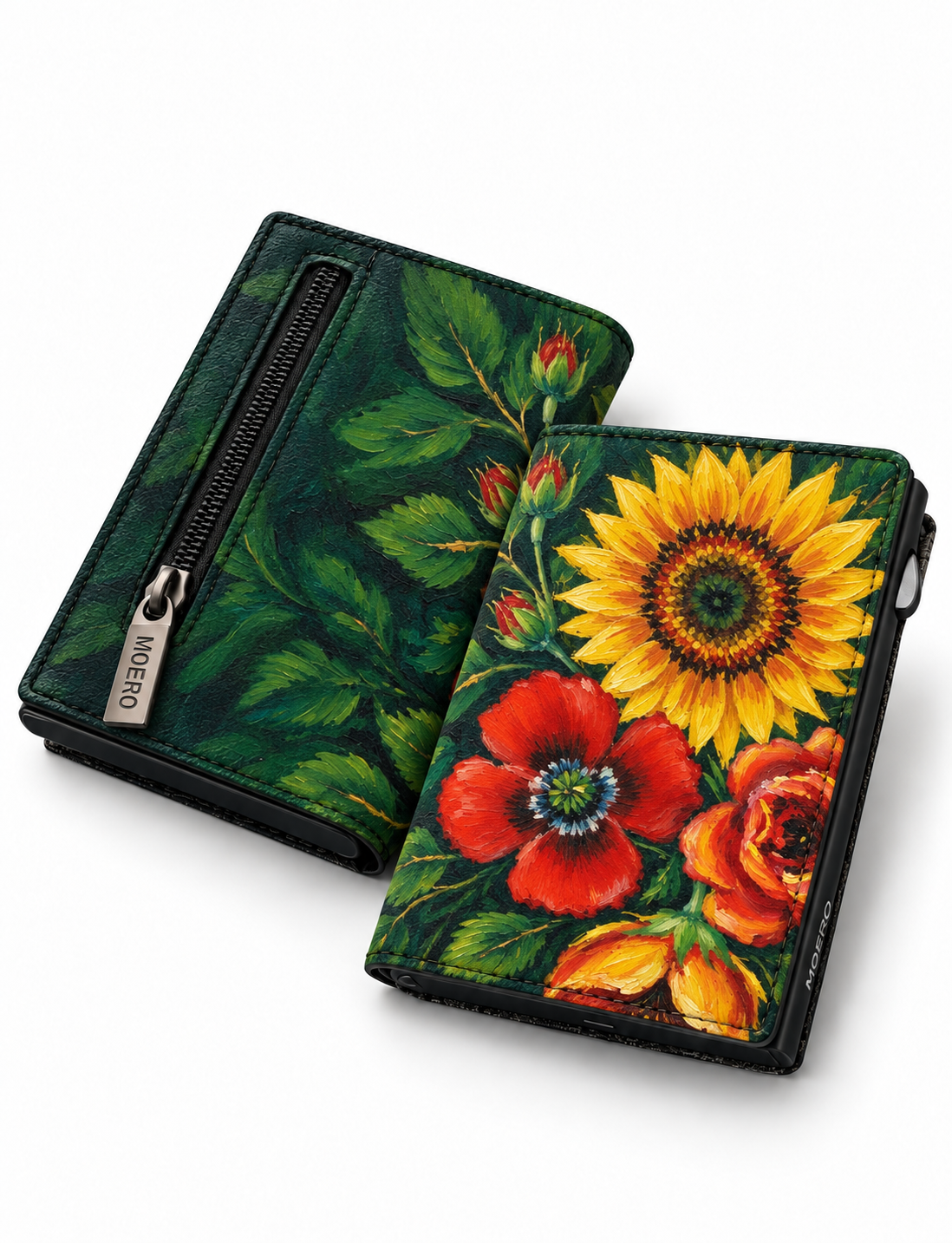 Moero Edizioni Speciali PRO Floral Bouquet del sole portafoglio RFID