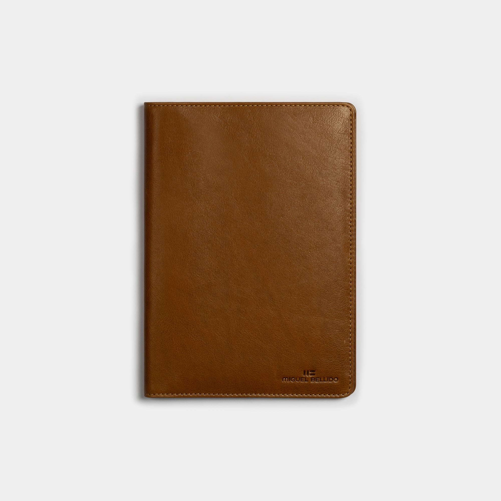 Miguel Bellido Accesorios funcionales Funda para agenda in pelle marrone chiaro