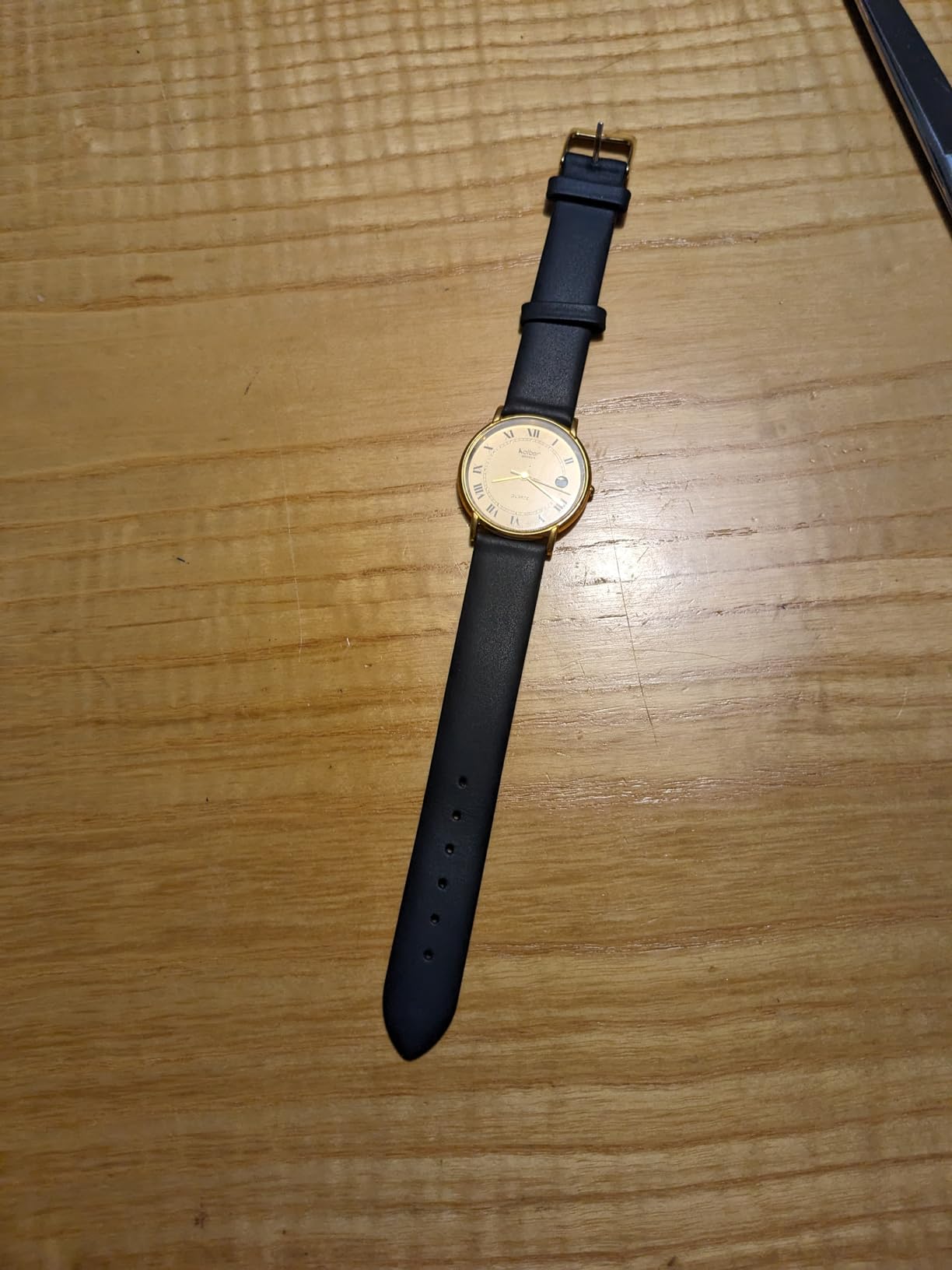 myledershop Uhrenarmbänder 17mm cinturino orologio nero pelle di vitello Made in Germany