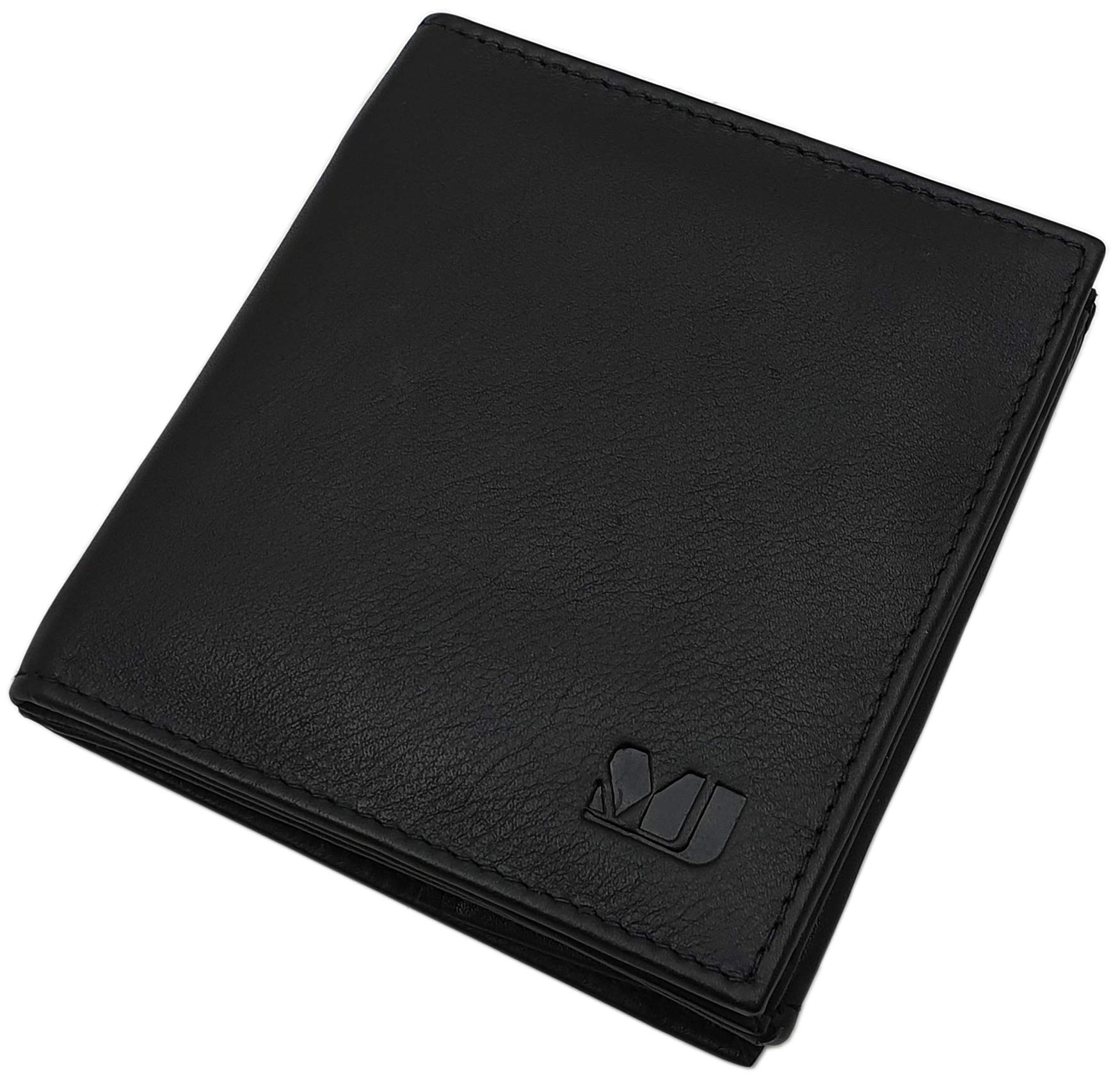myledershop Münzbörsen Wiener Schachtel portamonete nero in nappa bovina