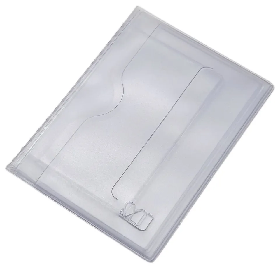 myledershop Karten- und Ausweisetuis MJ-Design-Germany porta documenti trasparente 10 scomparti