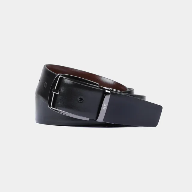 Miguel Bellido Cinturones Cinturón reversible liso en piel de vacuno 85