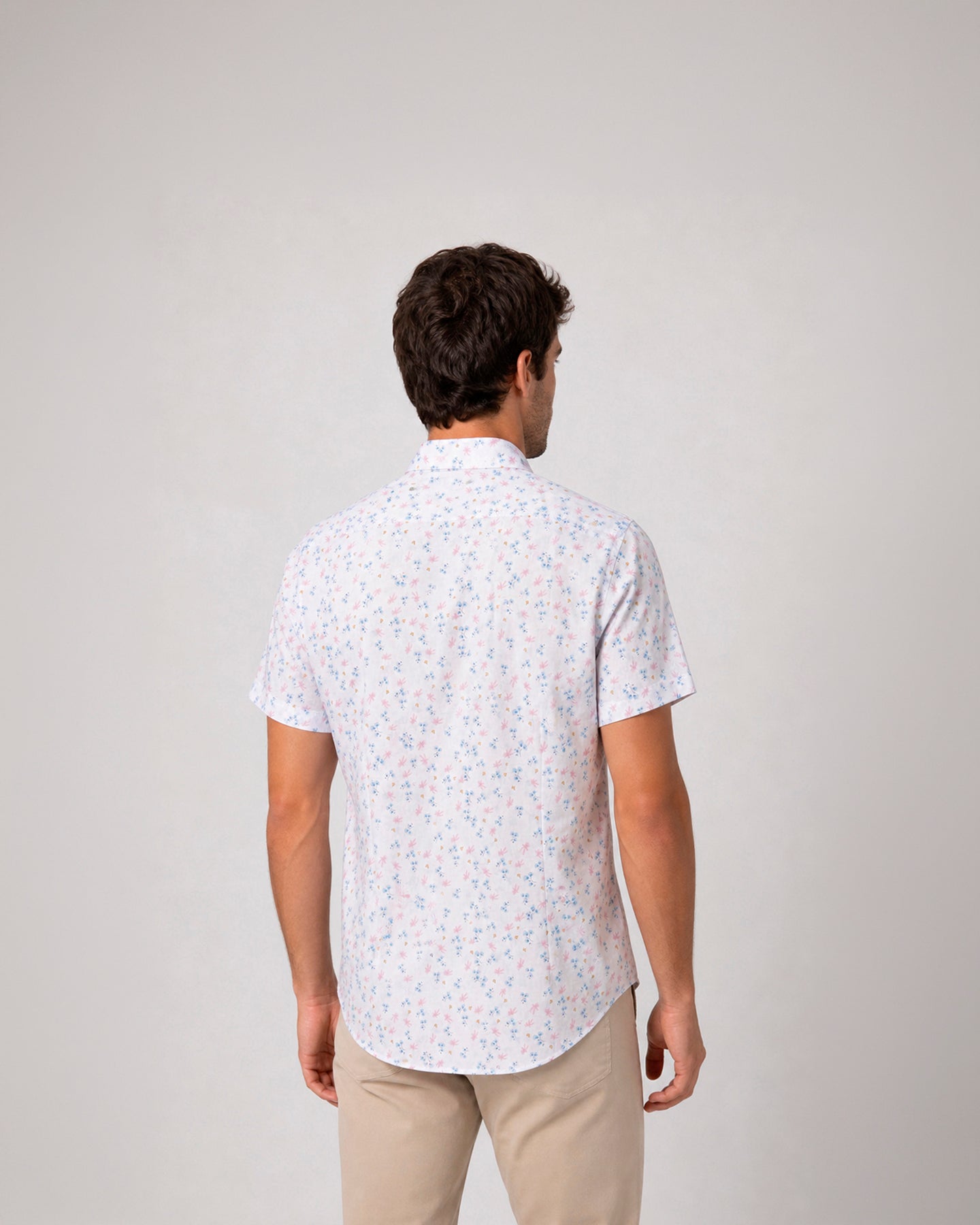 Miguel Bellido Camisas Camicia casual stampata in cotone taglia 2
