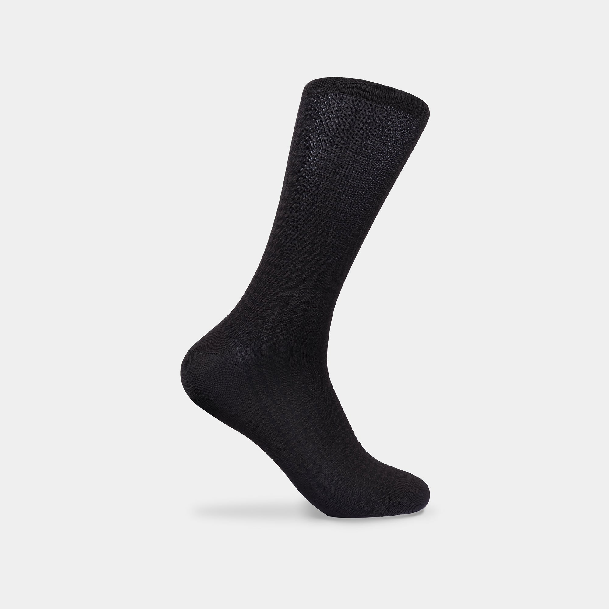 Miguel Bellido Calcetines calzino corto nero 39-42, 43-46 in cotone mercerizzato