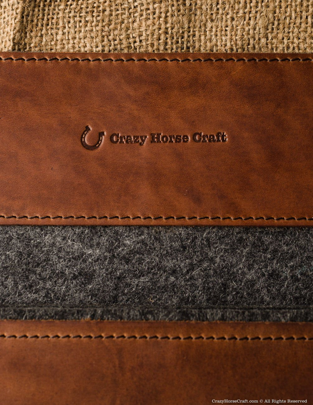 Crazy Horse Craft MacBook Cases Classic Brown custodia MacBook Air 13 pollici in pelle