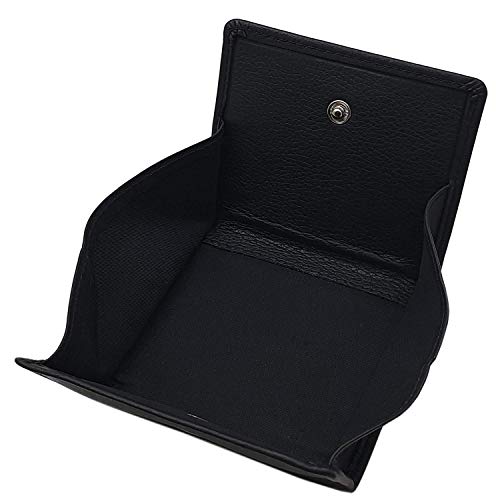 myledershop Münzbörsen Wiener Schachtel portamonete nero in nappa