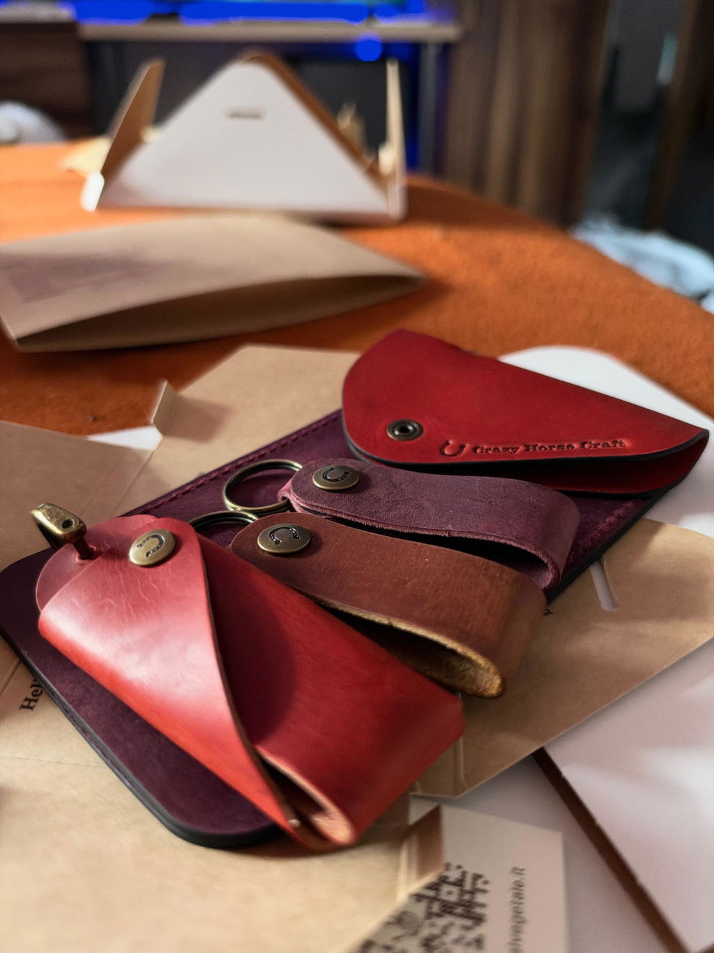 Crazy Horse Craft Phone Cases Classic Leather custodia iPhone in pelle