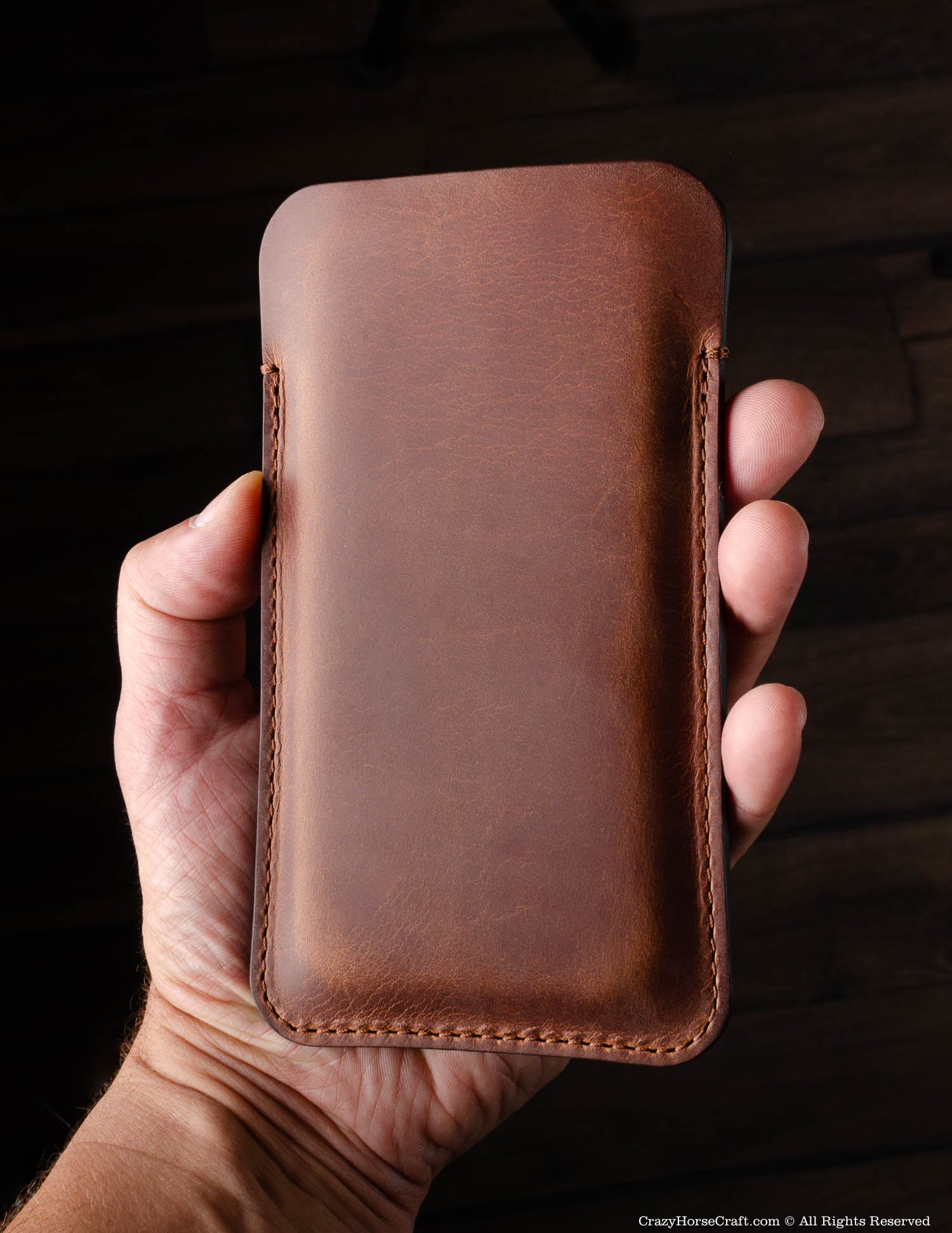 Crazy Horse Craft Phone Cases Classic Leather Samsung Case custodia Samsung Galaxy S26 marrone classico