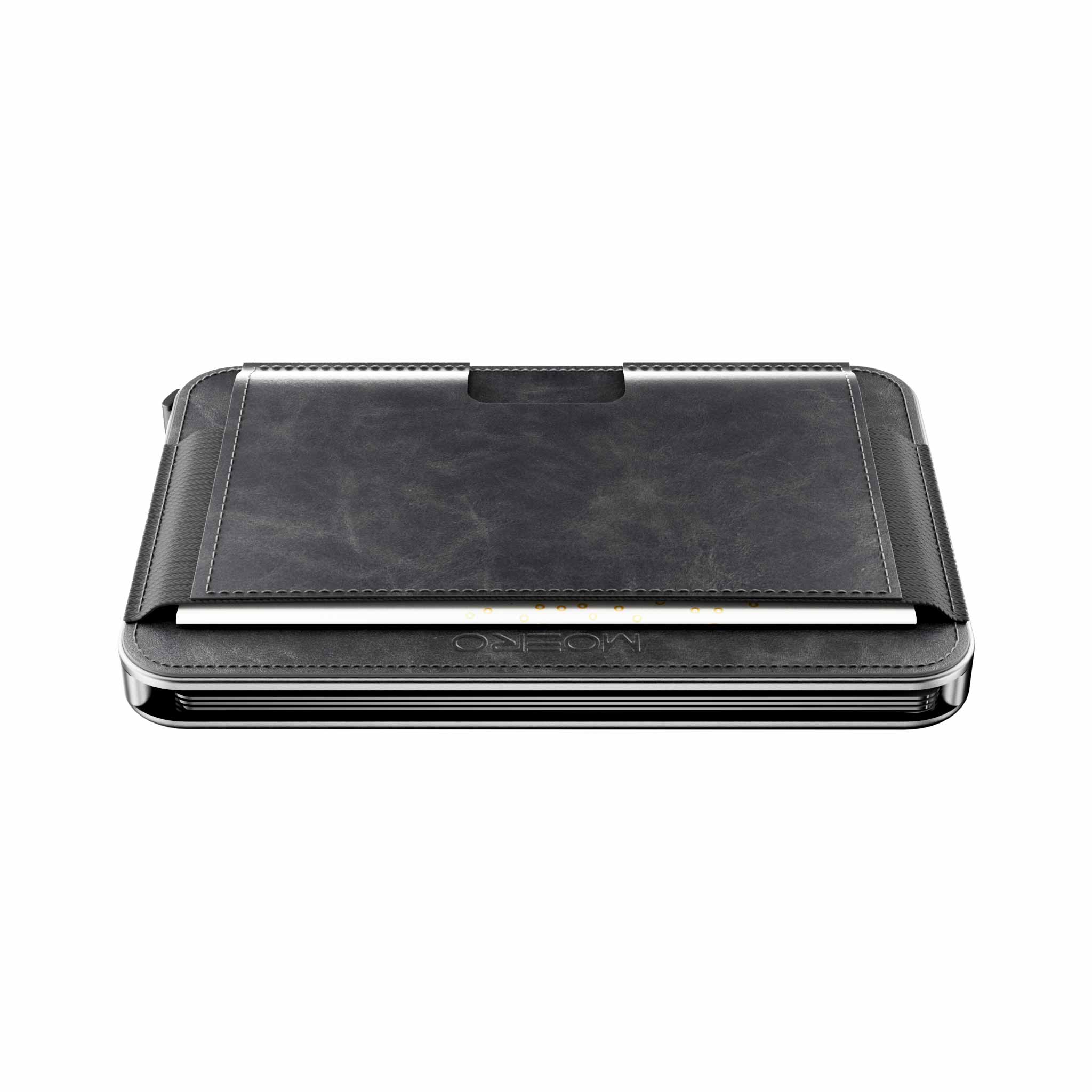 Moero Linea M2 M2 Pro Vintage Grey MagSafe portafoglio RFID