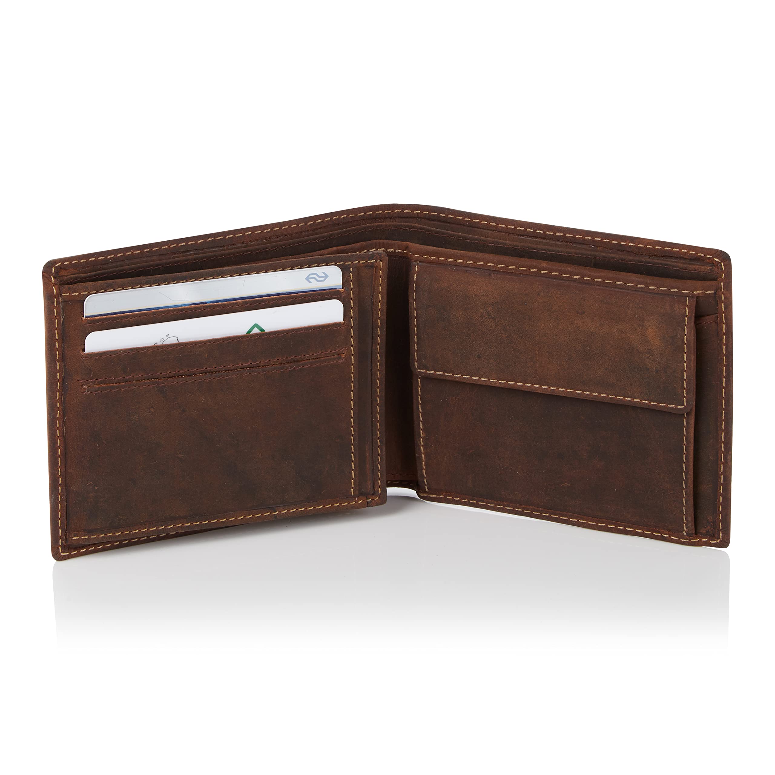 Visconti Hunters Wallets 701 portafoglio uomo marrone RFID