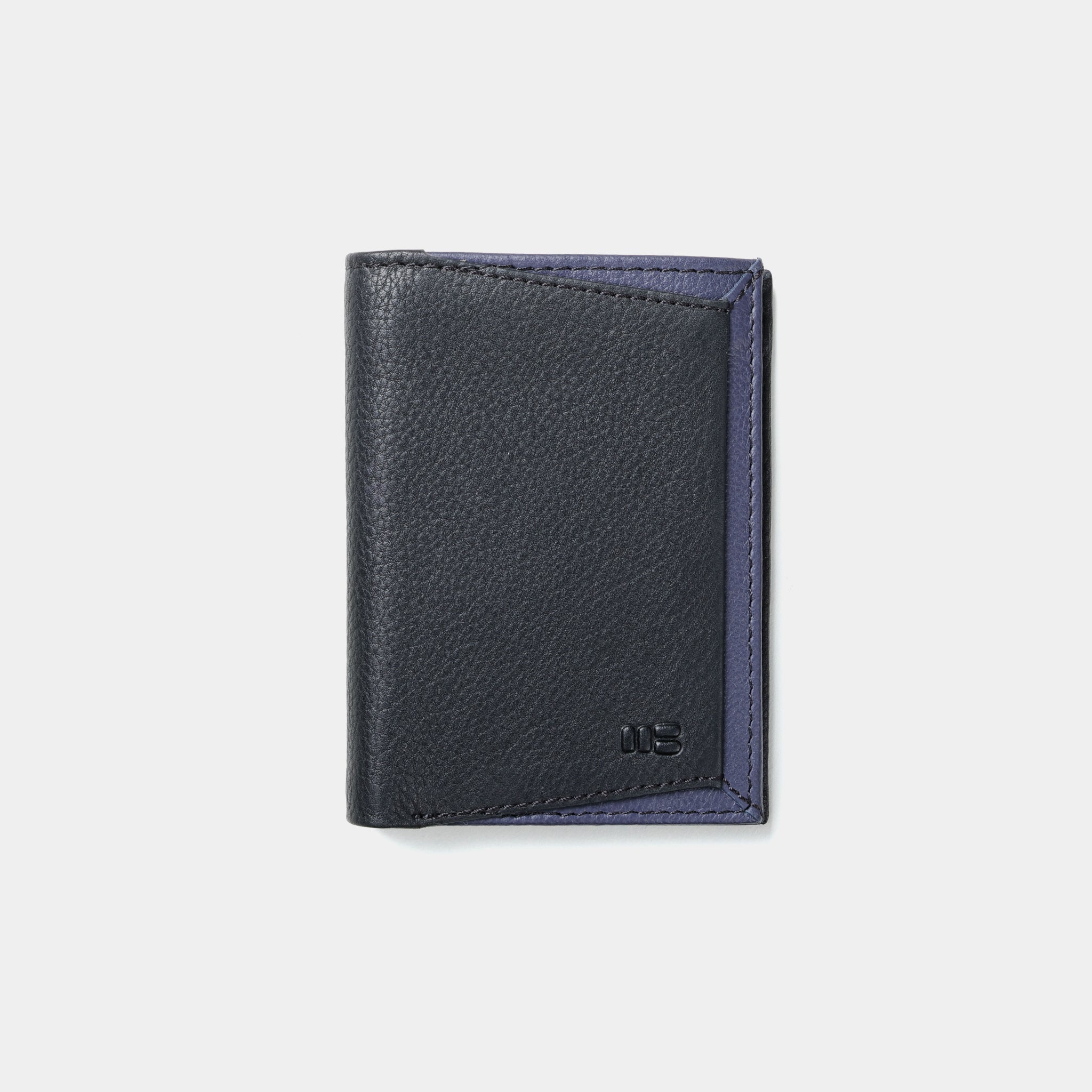 Miguel Bellido Carteras Cartera Milano con tarjetero en piel de vacuno portafoglio Nero RFID