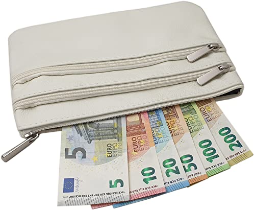 myledershop Banktaschen borsa grande in pelle bovina con tre scomparti