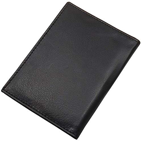myledershop Karten- und Ausweisetuis porta documenti e carte nero pelle