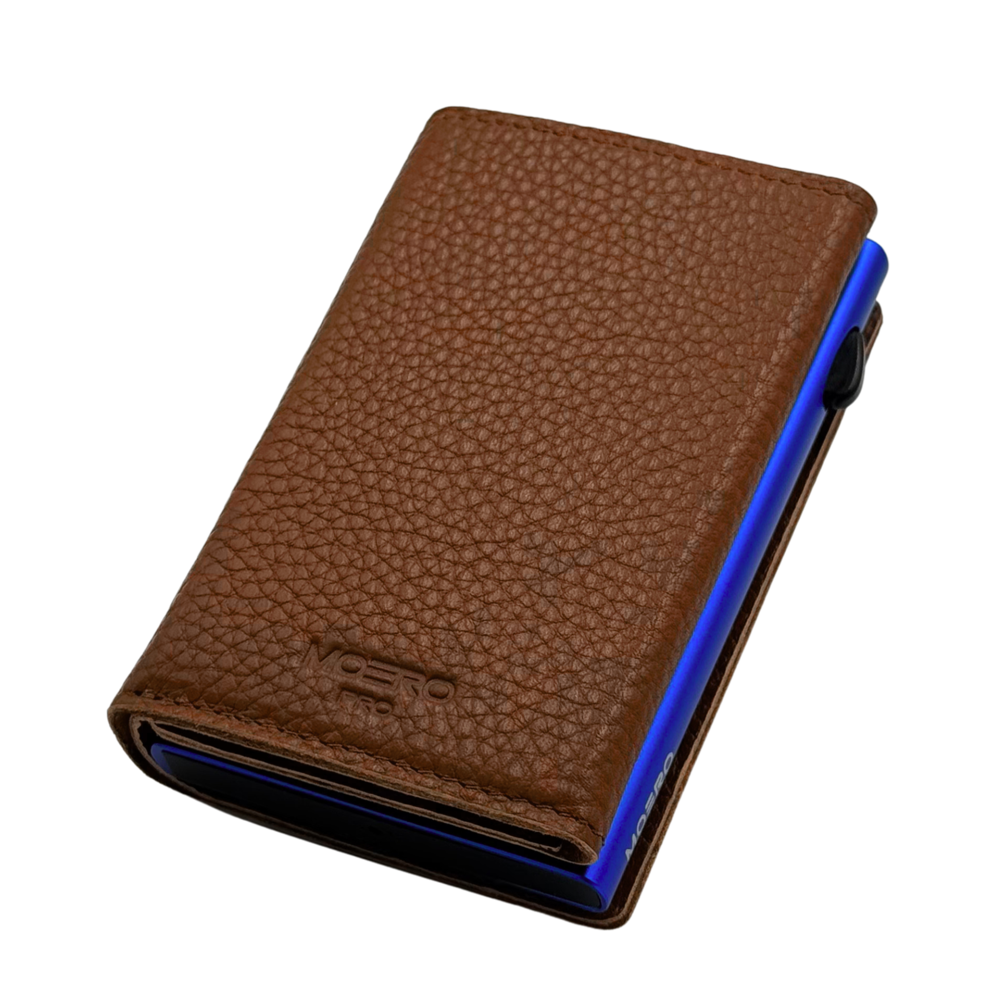 Moero Linea PRO PRO PLUS Zip portafoglio Brown RFID