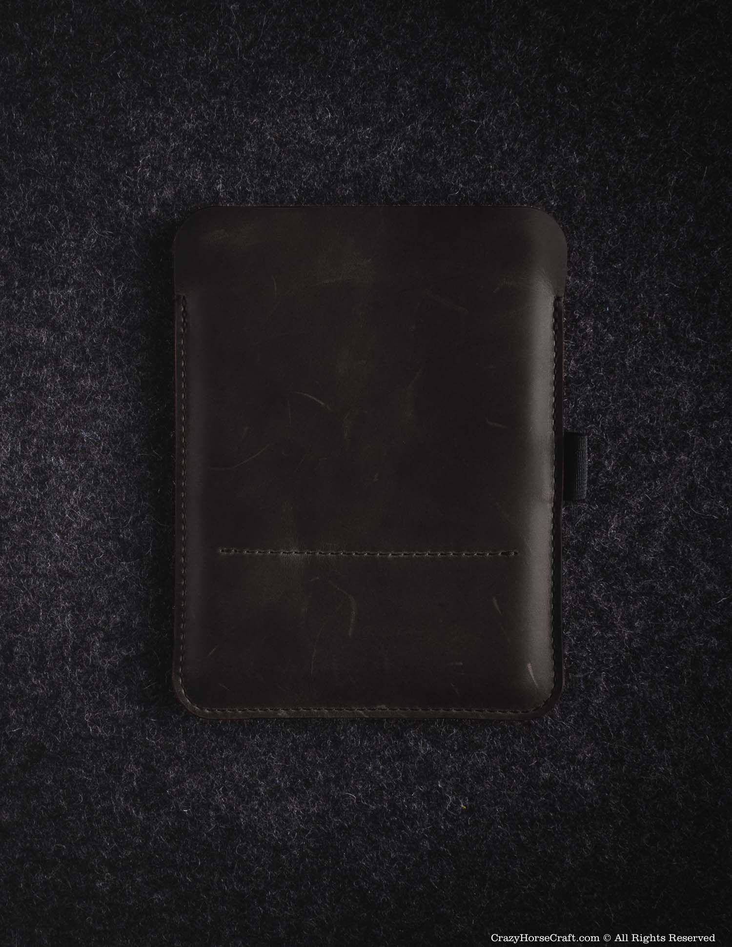 Crazy Horse Craft iPad and Kindle Cases Classic Leather & Felt Kindle Case / Sleeve custodia Kindle marrone classico in pelle vegetale