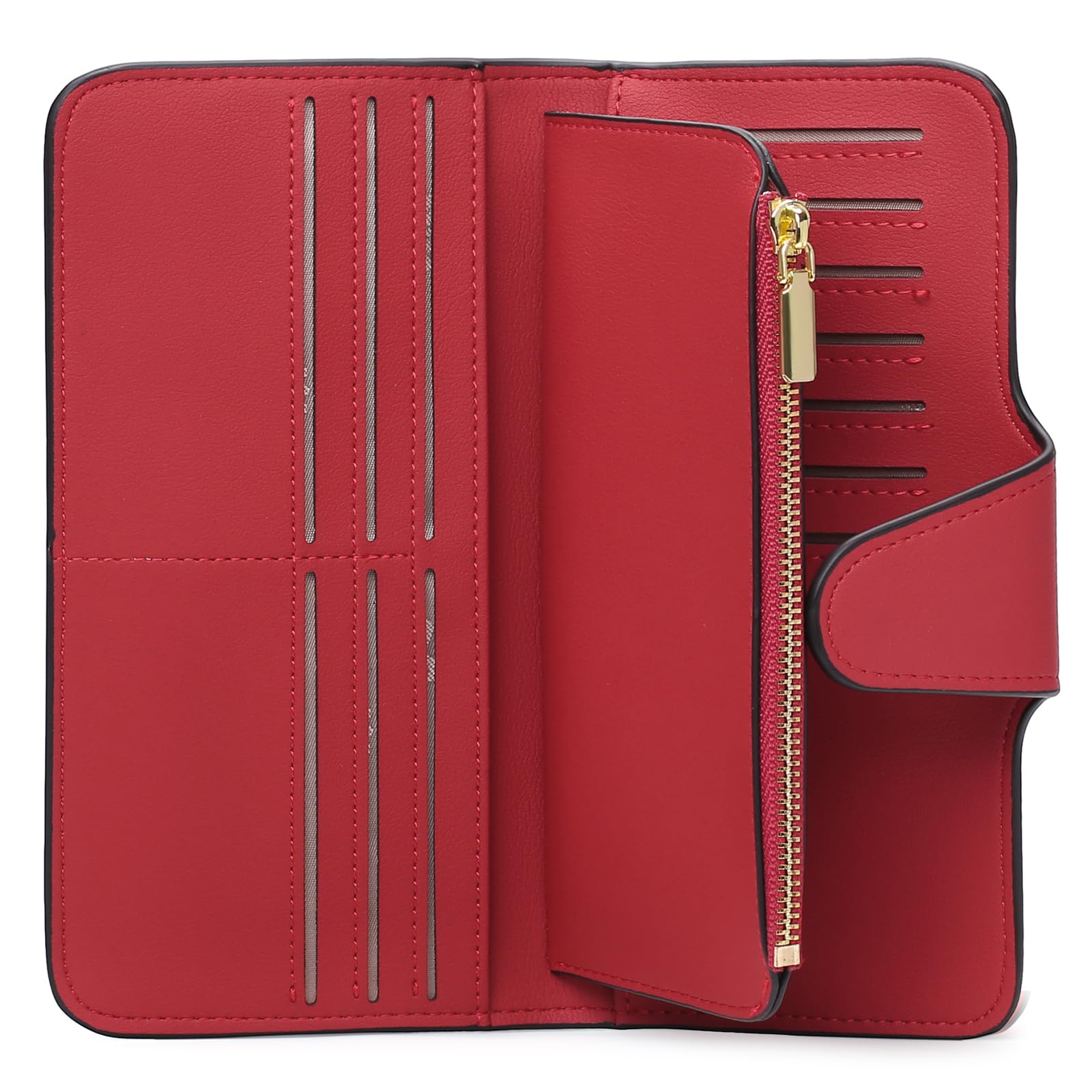 GOIACII WOMEN'S LARGE WALLET Portafoglio lungo donna RFID