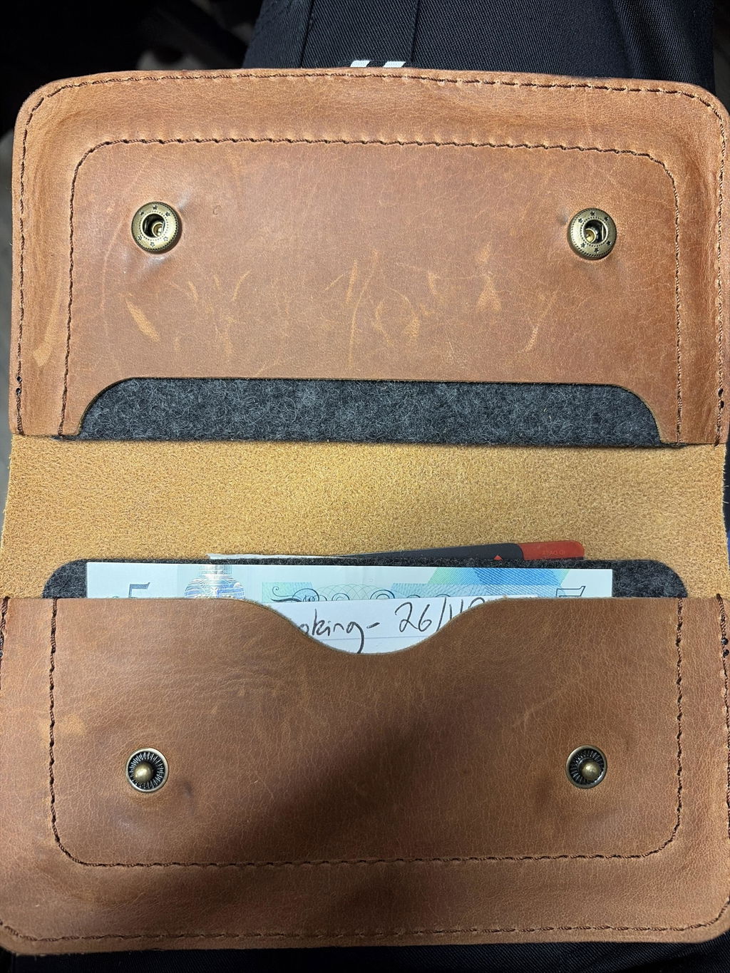 Crazy Horse Craft Phone Cases Leather Two iPhones Case Wallet custodia iPhone marrone