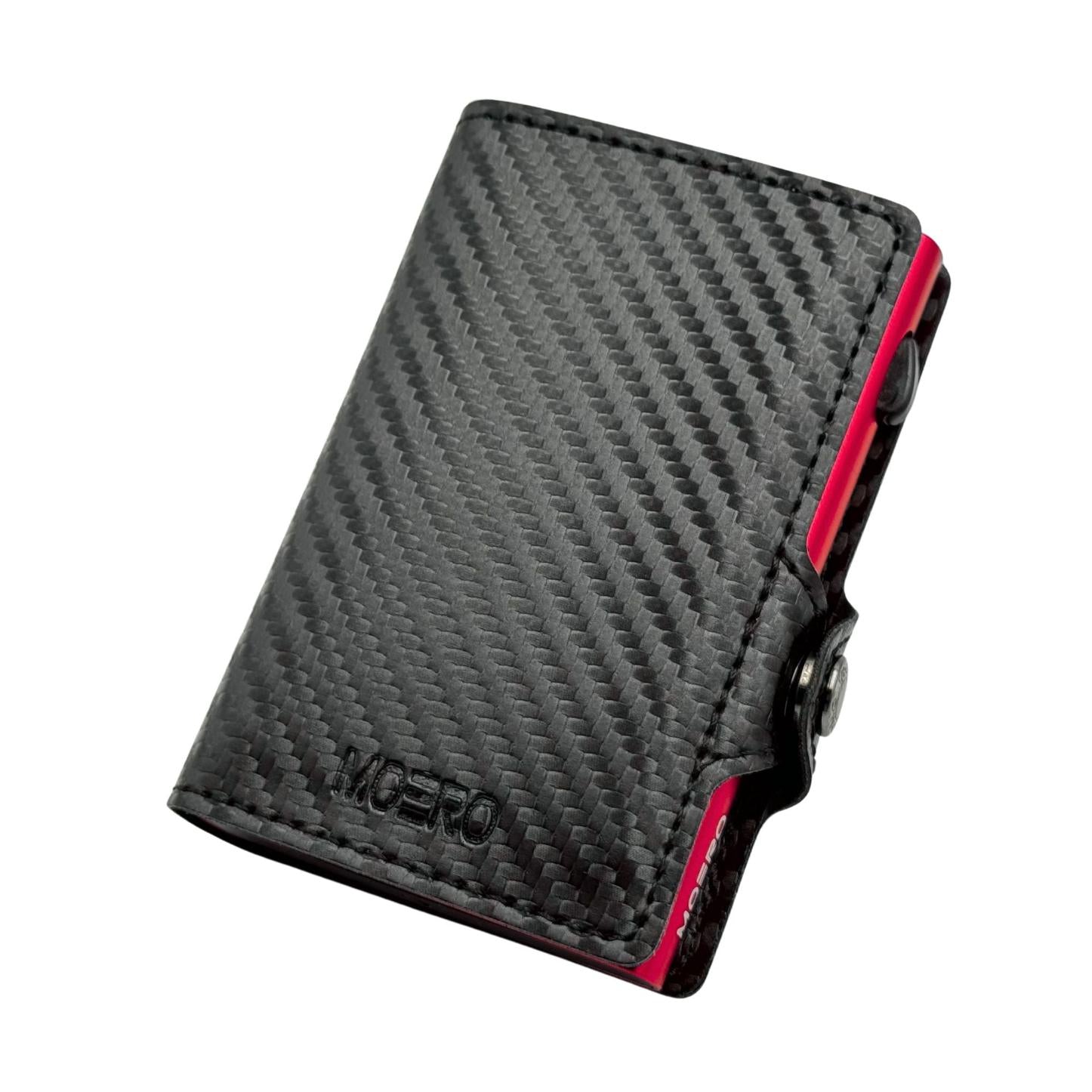 Moero Linea Classic Classic Carbon portafoglio nero 4.0 RFID