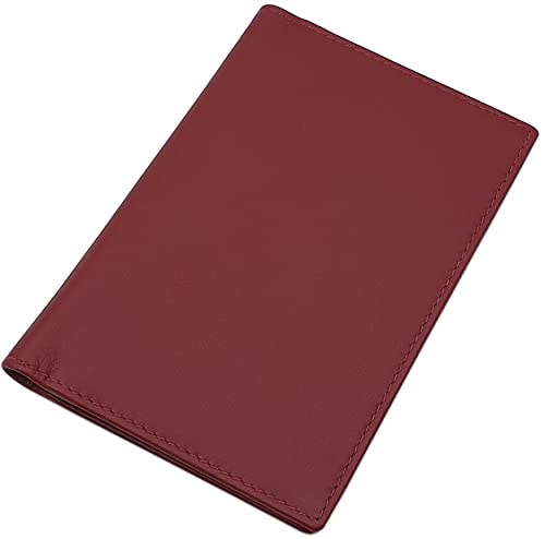 myledershop Impf- und Reisepass Mappen custodia passaporto rosso ciliegia RFID