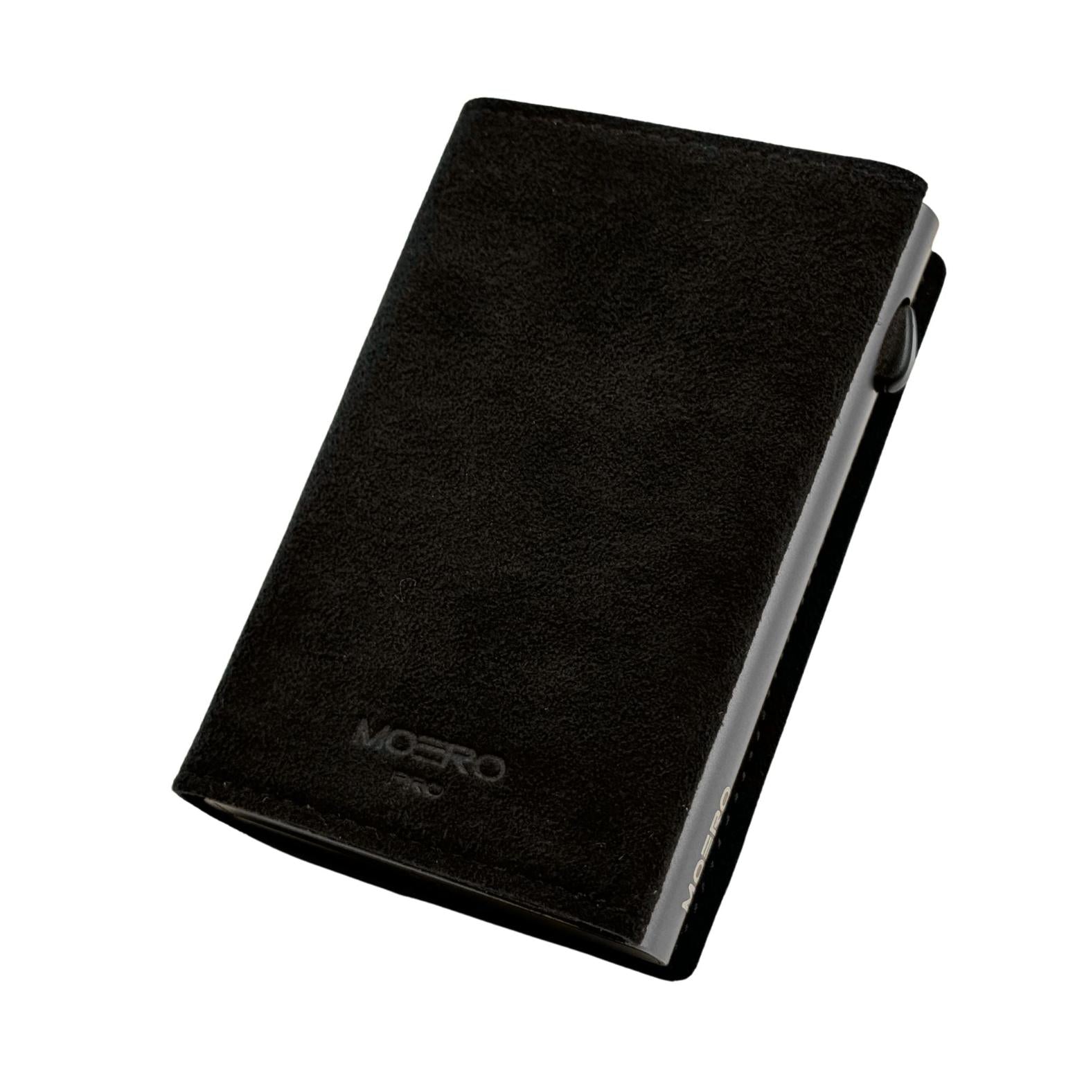 Moero Linea PRO PRO Zip SUPERIOR portafoglio nero RFID