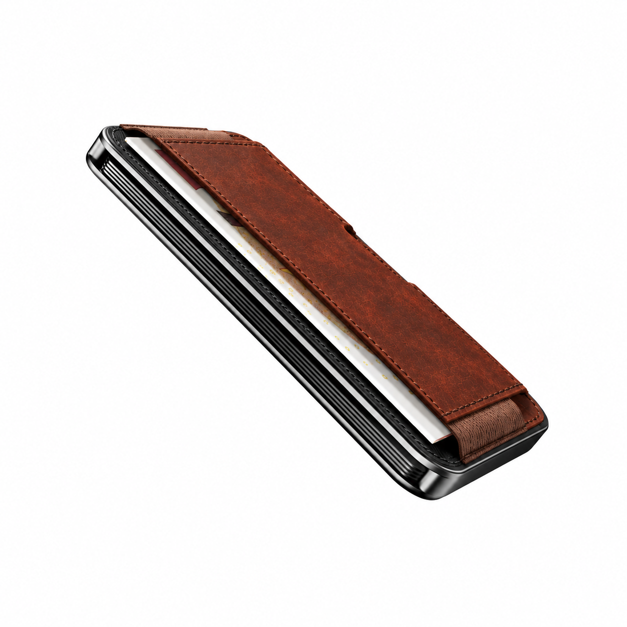 Moero Linea M2 M2 Pro Crazy Horse Whisky portafoglio MagSafe RFID