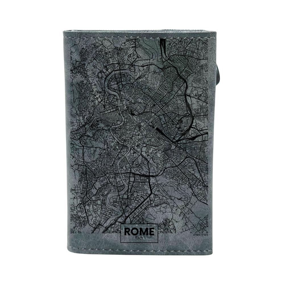Moero Linea PRO Mappa Topografica Pro portafoglio Roma RFID