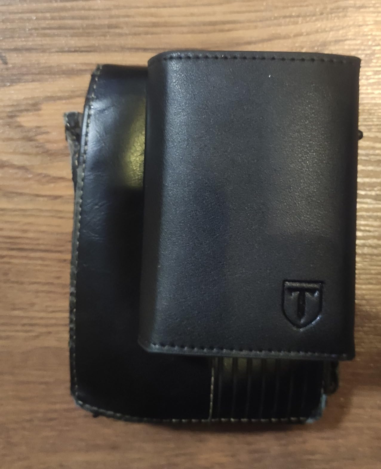 TENBST Card Holder portafoglio slim 8 carte Nero RFID