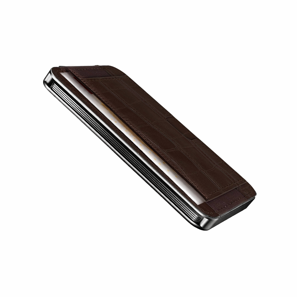 Moero Linea M2 M2 Pro Cocco Brown portafoglio MagSafe