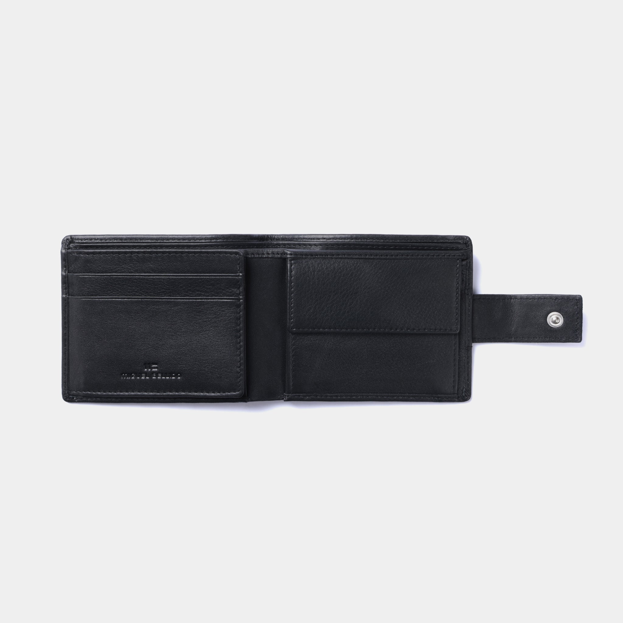Miguel Bellido Carteras portafoglio con portamonete nero RFID