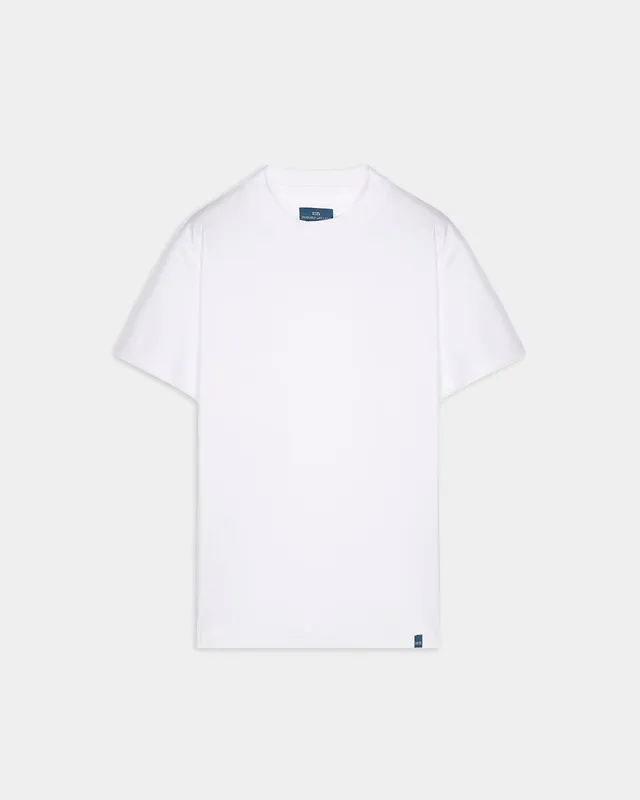 Miguel Bellido Polos y Camisetas Camiseta 100% algodón cuello redondo maglietta bianca