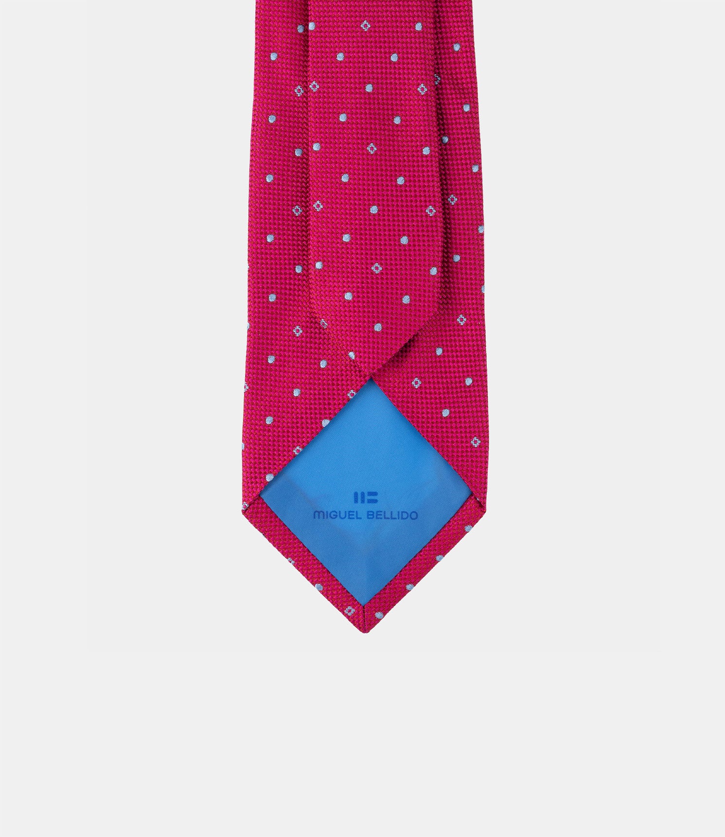 Miguel Bellido Corbatas Corbata in seta rossa 8 cm