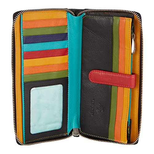 Visconti Rainbow Clara portafoglio donna multicolore RFID