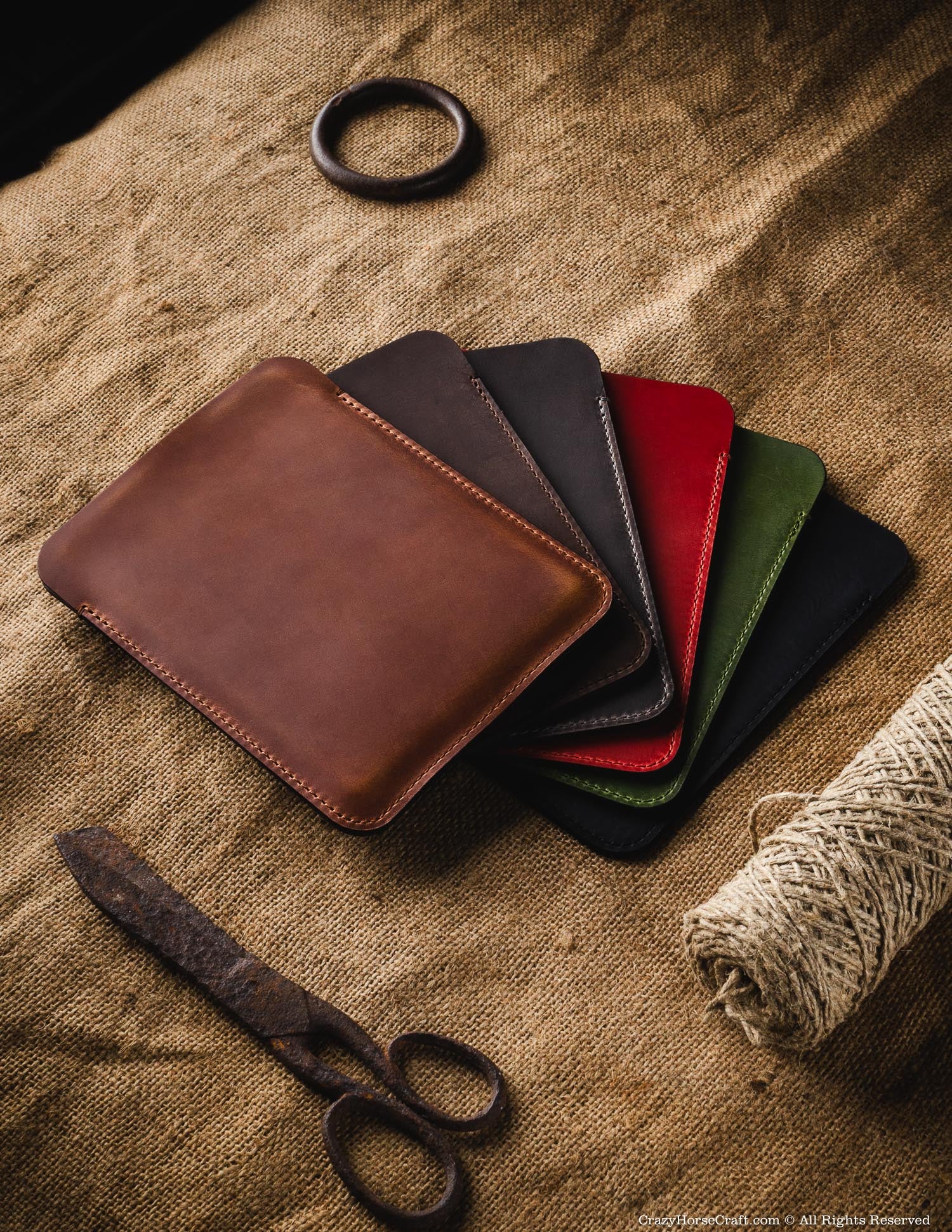 Crazy Horse Craft iPad and Kindle Cases Classic Leather Kindle Case custodia Kindle Classic Brown