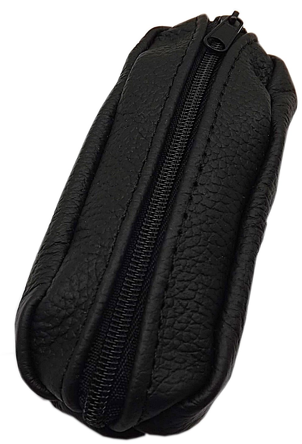 myledershop Schlüsseltaschen Design 2 portachiavi nero in pelle