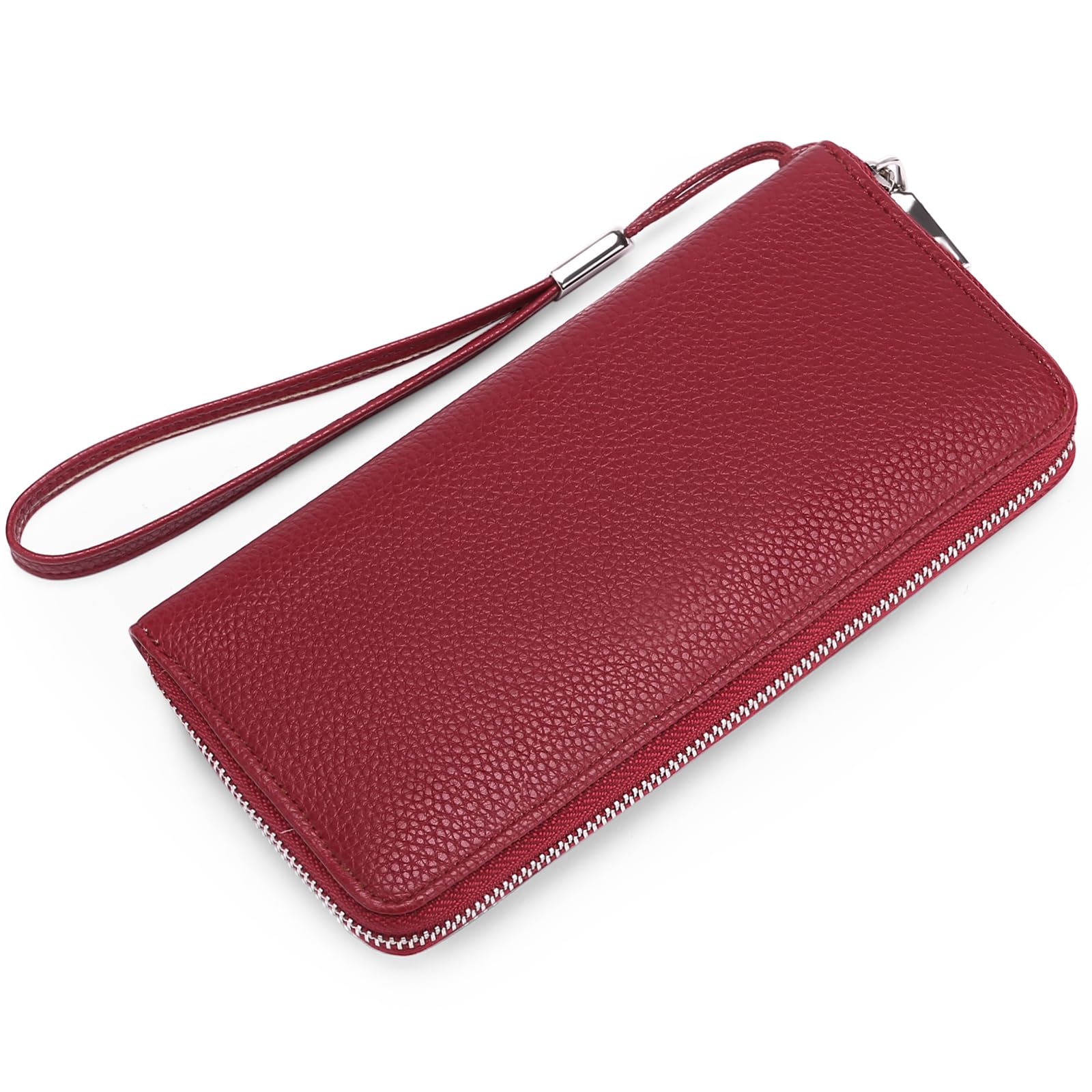 GOIACII WOMEN'S LARGE WALLET portafoglio donna A02 vino rosso RFID