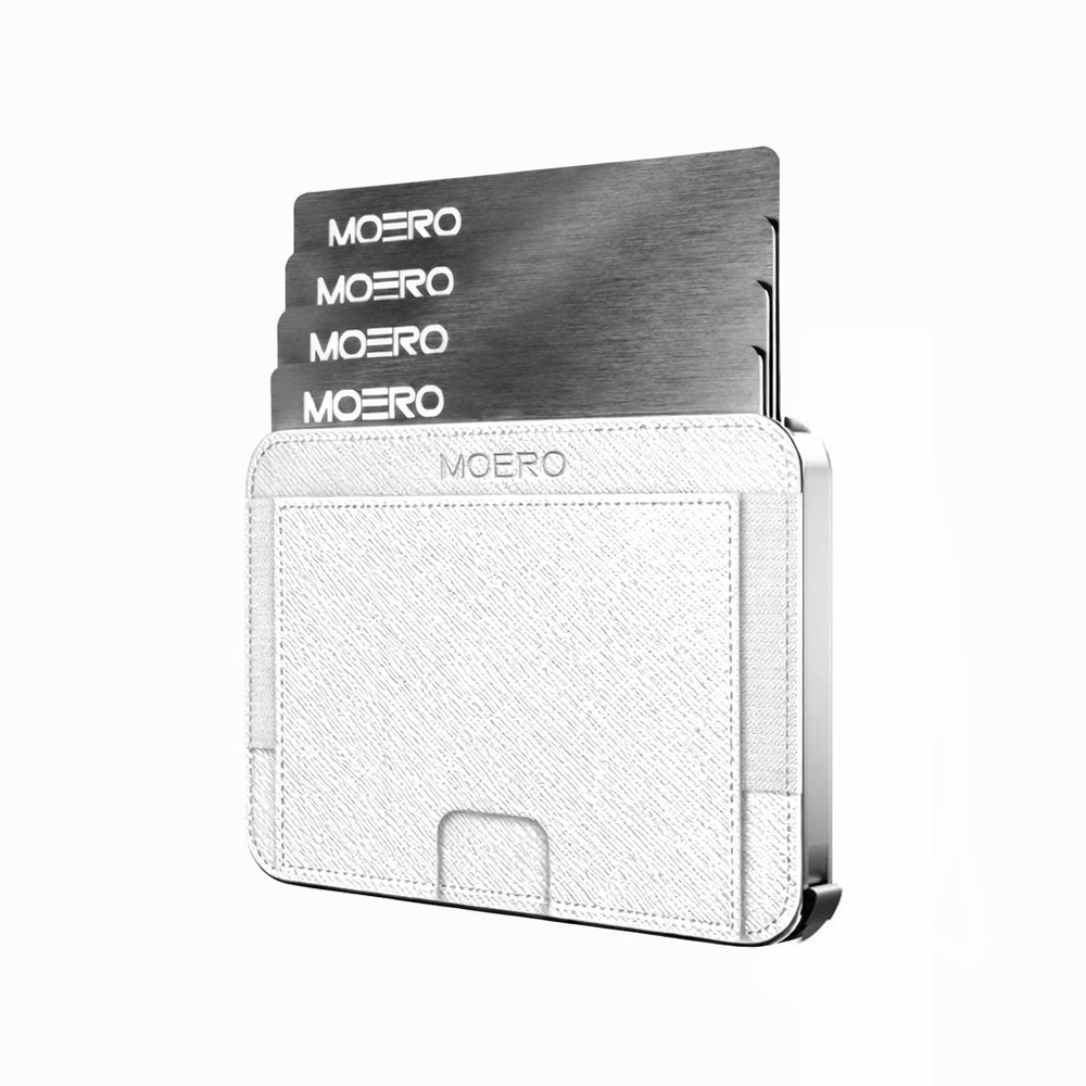 Moero Linea M2 M2 Pro White MagSafe portafoglio RFID