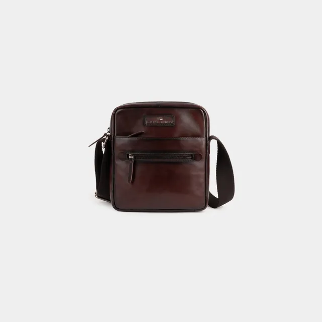 Miguel Bellido Bolsos cruzados para hombre Bolso cruzado Budapest borsa a tracolla in pelle