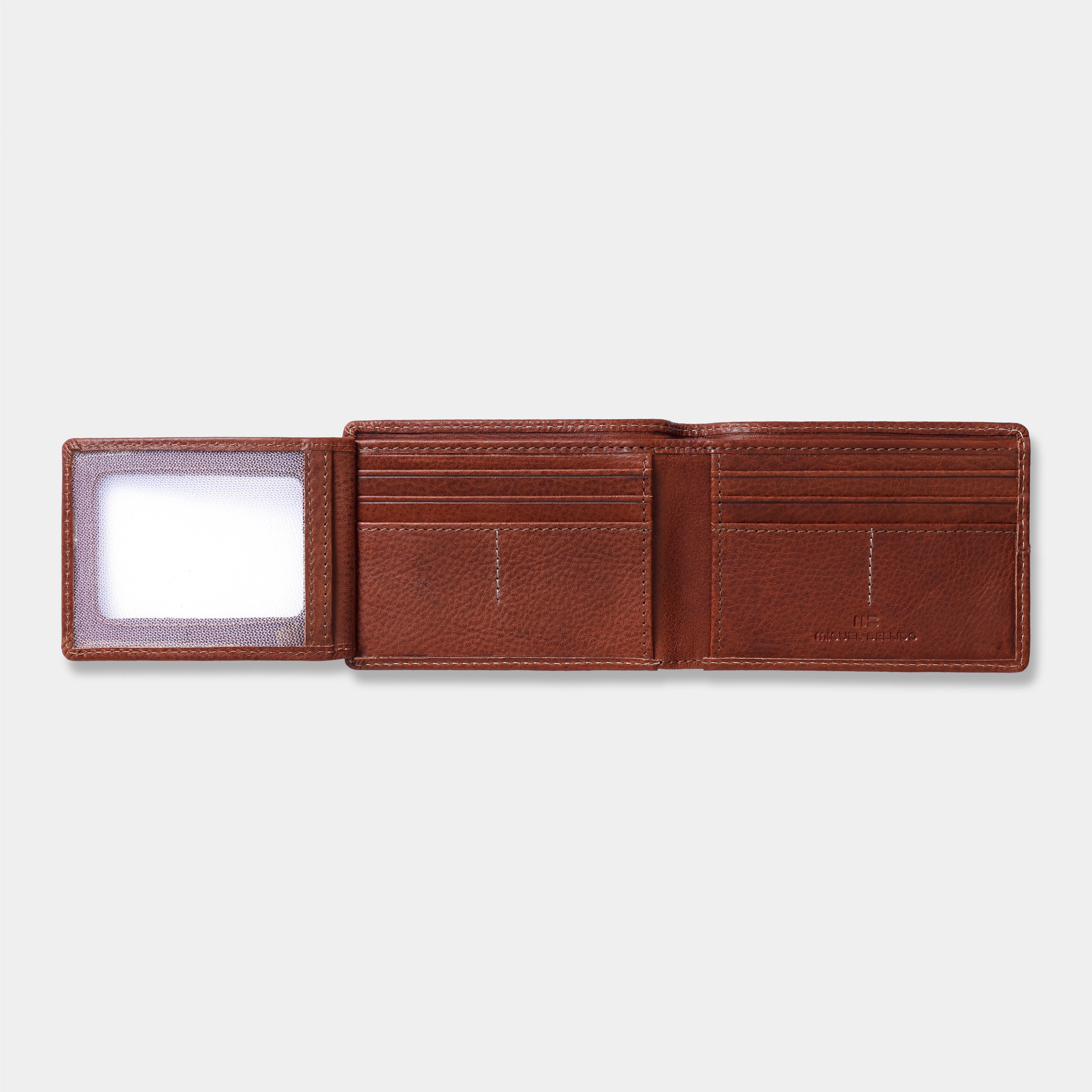 Miguel Bellido Carteras Bristol portafoglio con portacarte in pelle bovina RFID