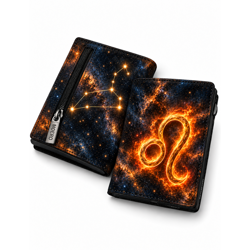 Moero Edizioni Speciali Pro Leone Zodiac Portafoglio RFID