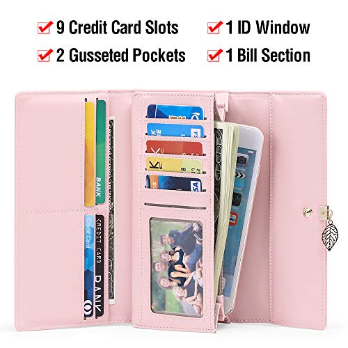 GOIACII WOMEN'S LARGE WALLET portafoglio donna grande RFID
