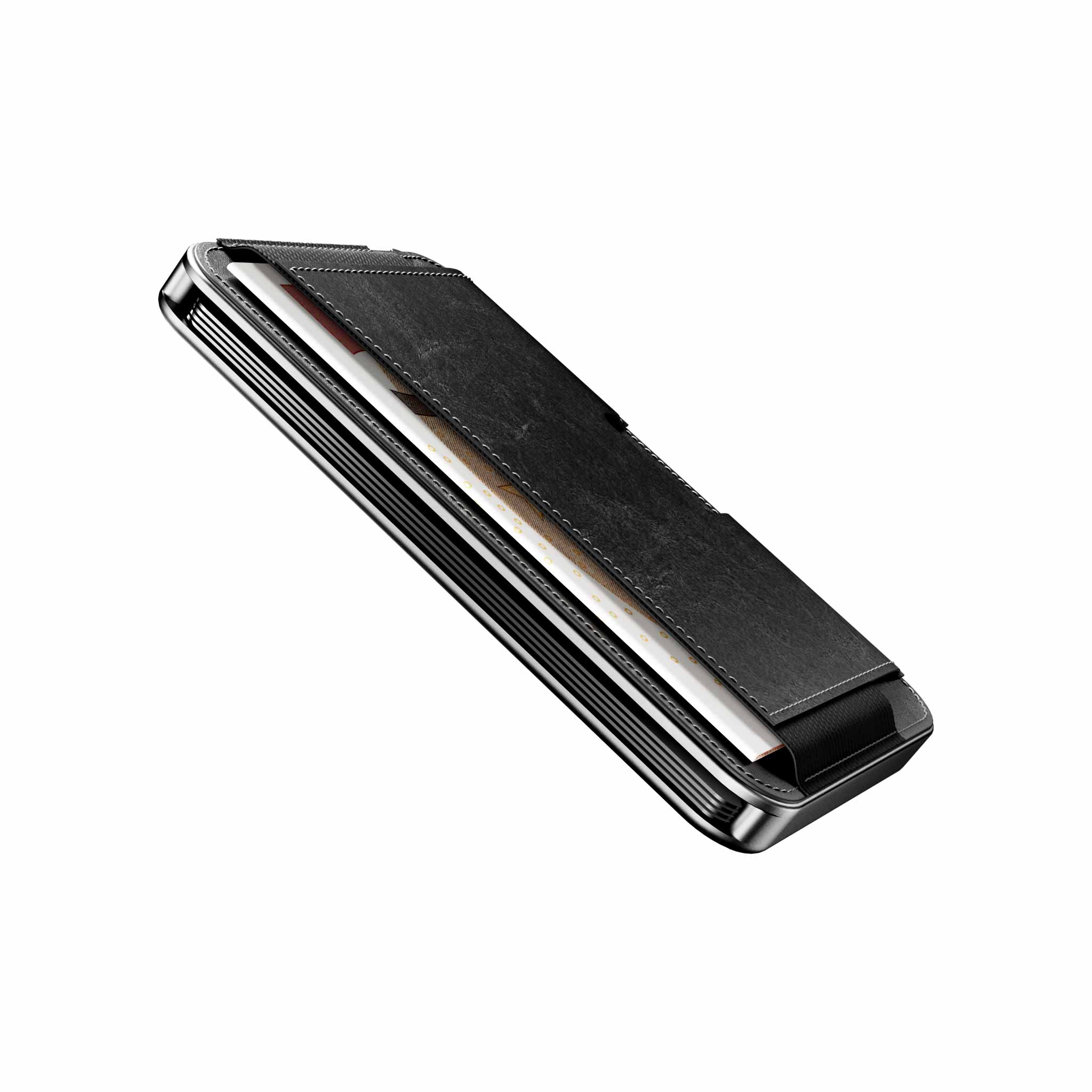 Moero Linea M2 M2 Pro Vintage Black portafoglio MagSafe RFID