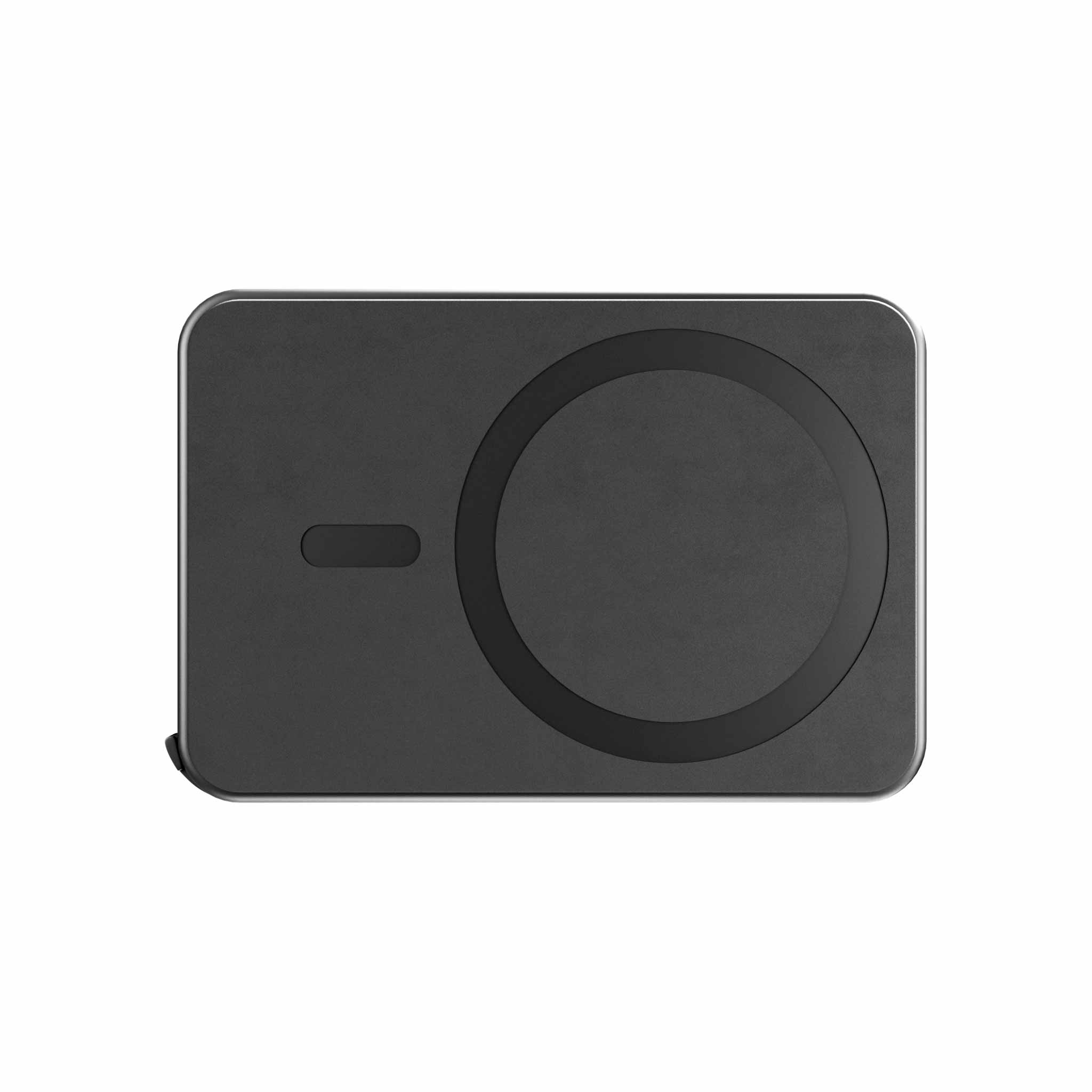 Moero Linea M2 M2 Pro Saffiano Blue portafoglio MagSafe RFID