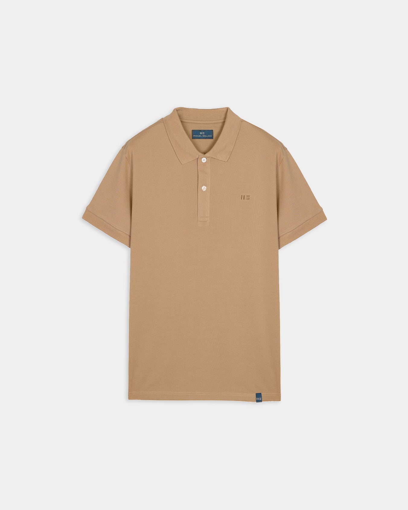 Miguel Bellido Polos y Camisetas Polo Pique polo in cotone camel