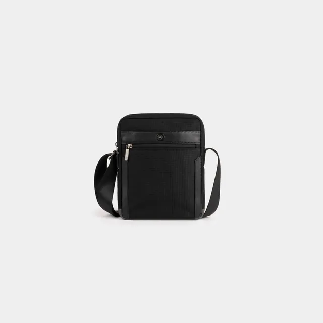 Miguel Bellido Bolsos cruzados para hombre Borsa a tracolla Seúl media in materiale tecnico