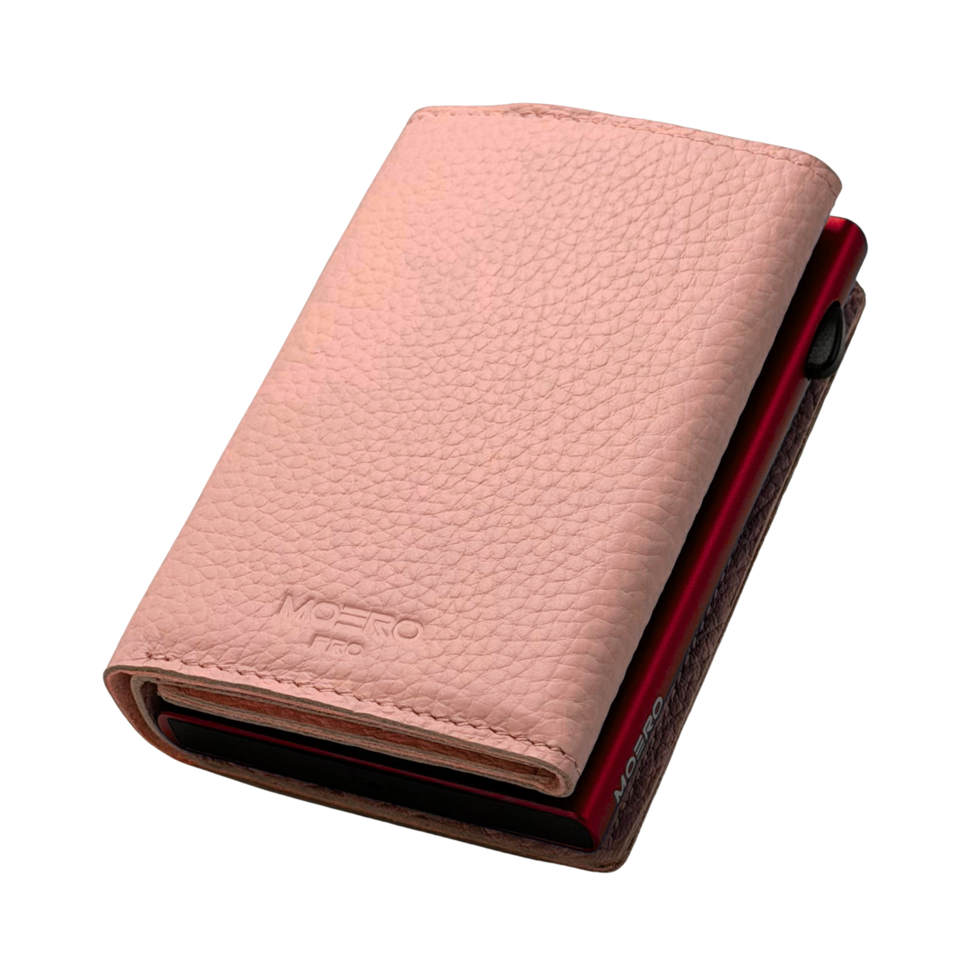 Moero Linea PRO PRO PLUS Zip portafoglio rosa 4.0 RFID