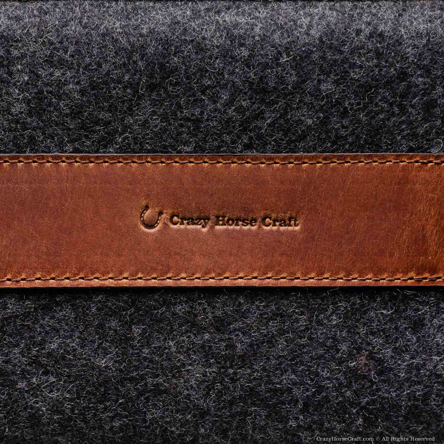 Crazy Horse Craft iPad and Kindle Cases custodia Kindle in feltro e pelle