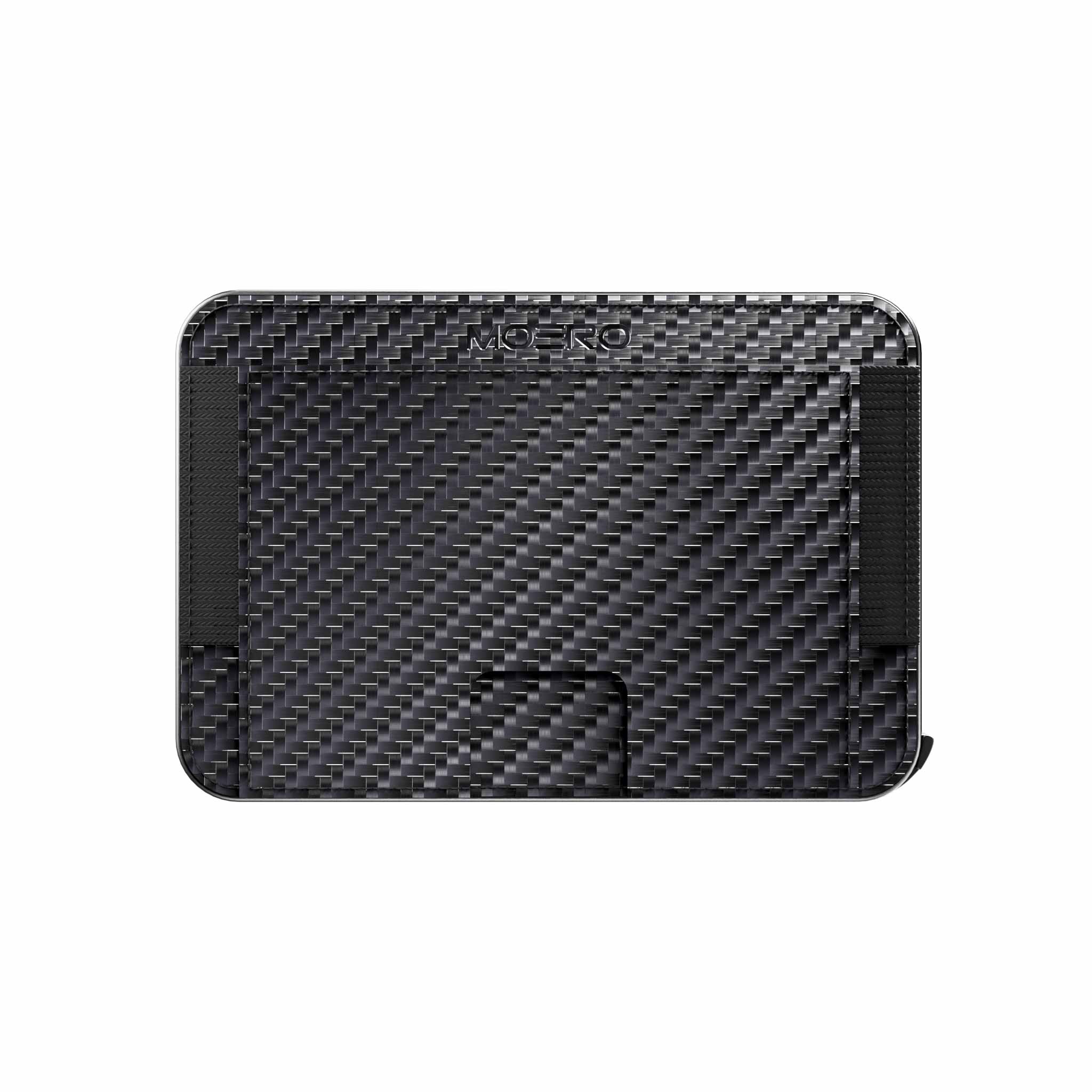 Moero Linea M2 Ultra Carbon MagSafe Wallet portafoglio Black RFID