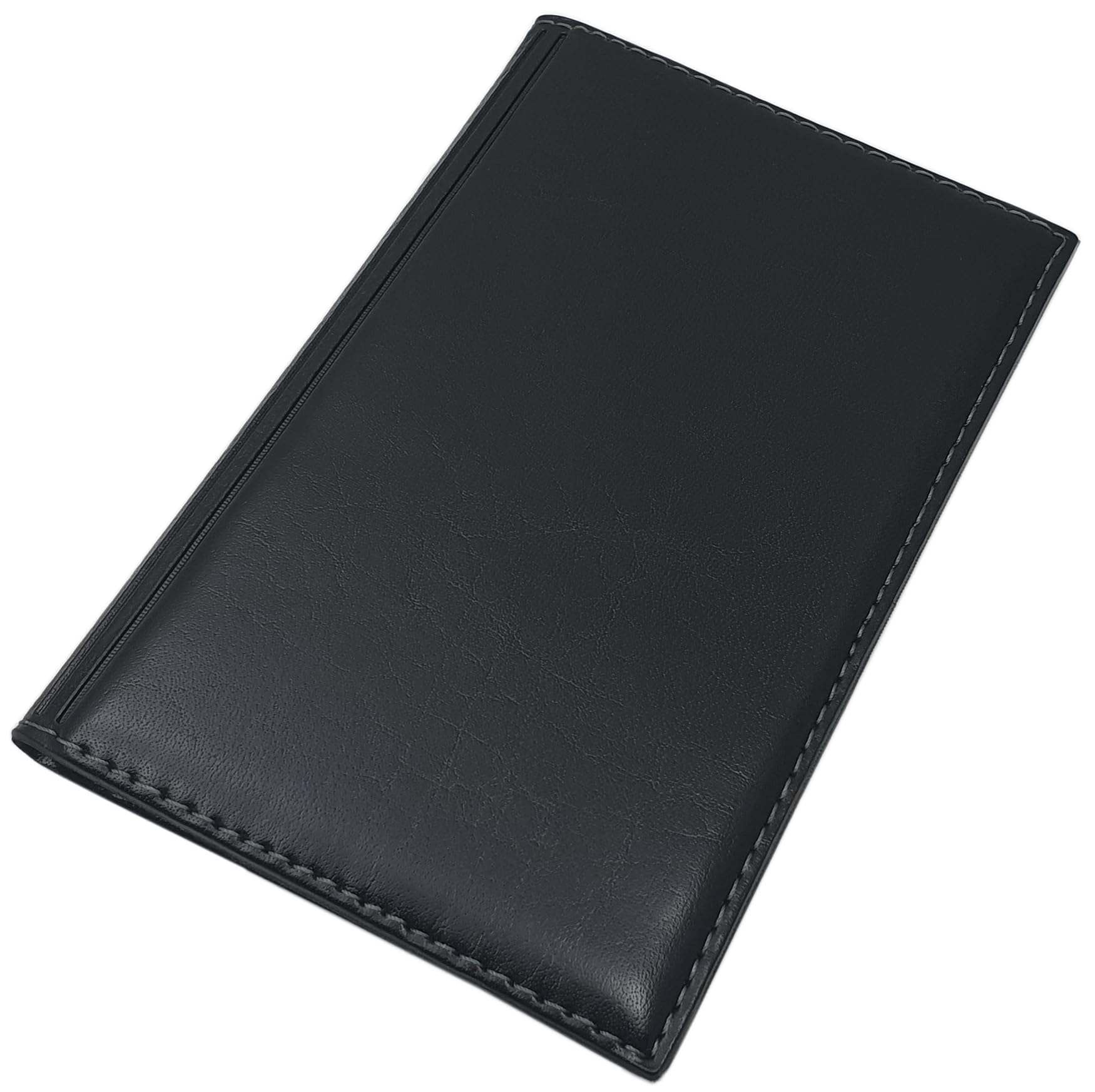 myledershop Banktaschen Cartellina per fatture e ricevute portaconto nera